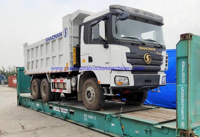 kasus perusahaan terbaru tentang Mikronesia- 1 Unit Shacman 25 Ton X3000 Dump Truck