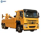 Speed 80Km/H SINOTRUK HOWO 20 Ton 6x4 Road Recovery Wrecker Special Purpose Truck